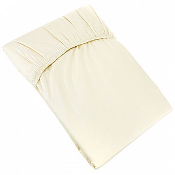 Простыня Bedford, кремовая с уголками