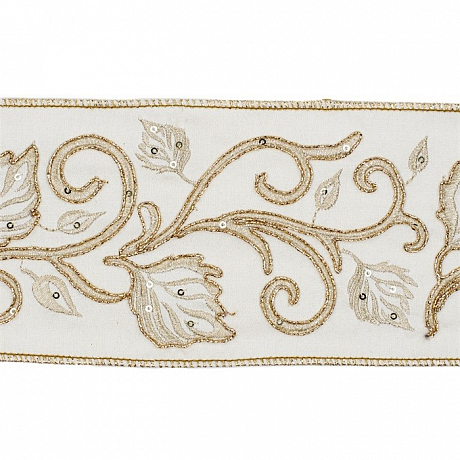 Новогоднее украшение  "Лента Листья" 33185